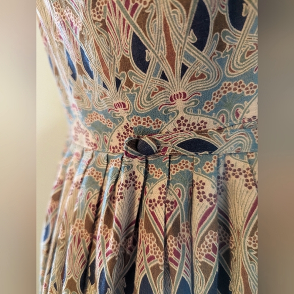 Vintage Liberty Print Dress (Lanthe), Voir by Sanyo, EUC - Picture 6 of 12